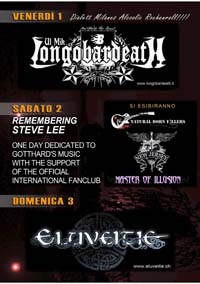 Il manifesto della rassegna musicale Liff Rock